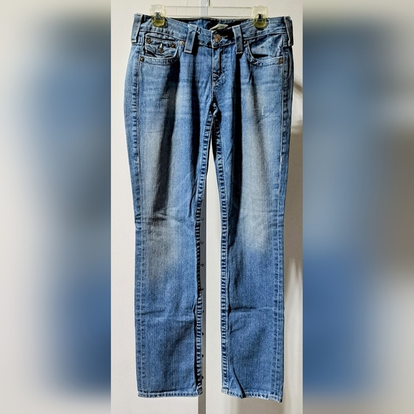 Sz 29 True Religion "World Tour" Jeans | Straight - Picture 1 of 8